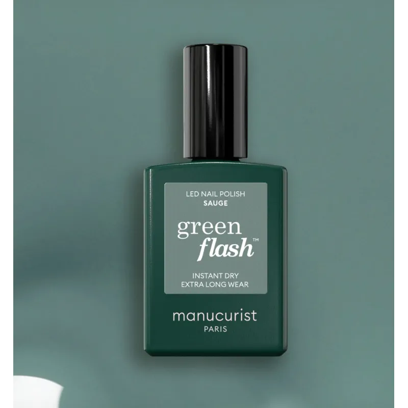 Achat Vernis semi permanent LED GREEN FLASH Sauge Manucurist