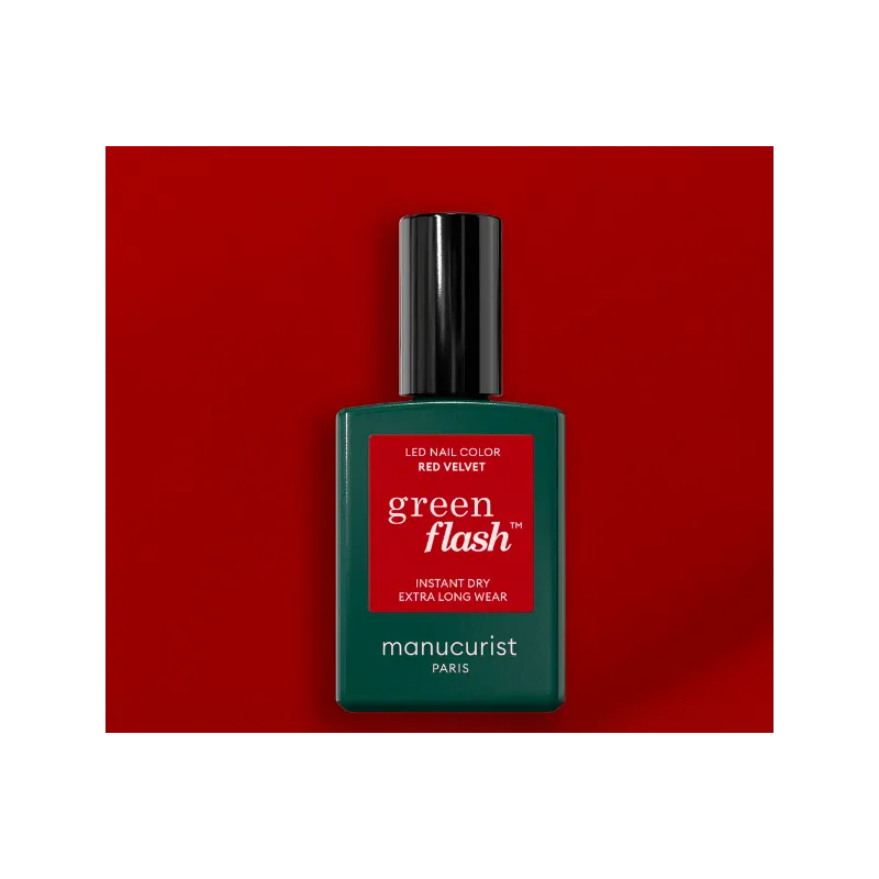 Achat Vernis semi-permanent LED Red Velvet (Rouge Velours) Manucurist