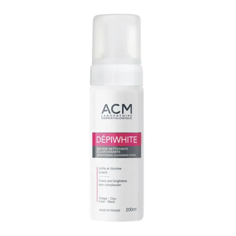 ACM DEPIWHITE MOUSSE NETTOYANTE ECLAIRCISSANTE 200ML