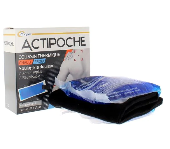 Poche thermique actipoche petit modèle 11x27 cm chaud et froid réutilisable - 1 poche