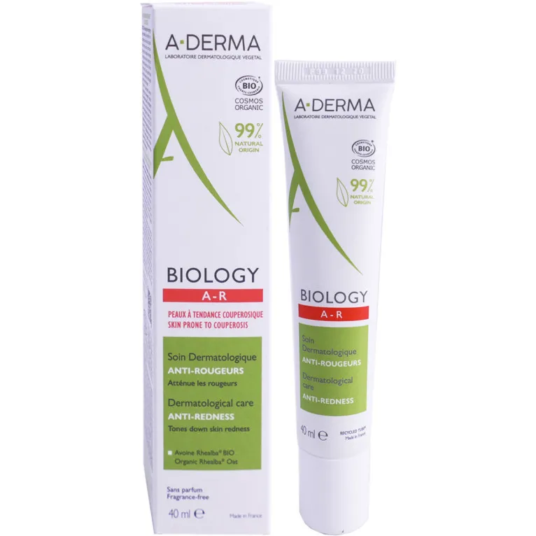 ADERMA BIOLOGY AR SOIN DERMATOLOGIQUE ANTI ROUGEURS 40ML
