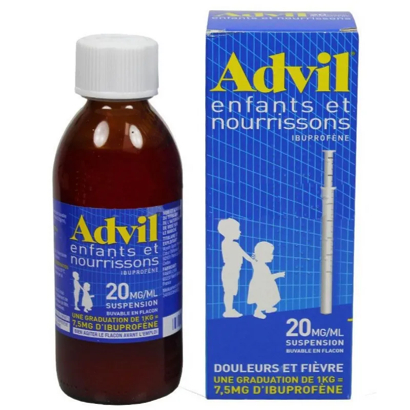 AdvilMed sirop enfant nourrisson 200ml | Nom de la Pharmacie en...