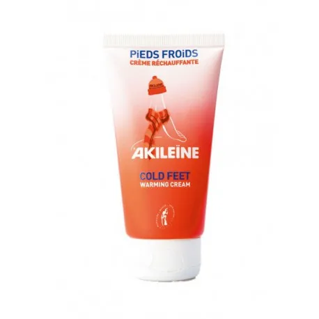 Akiléïne Crème réchauffante pieds froids Asepta