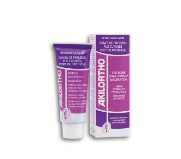 Crème apaisante épidermes sensibles Akilortho - tube de 75 ml