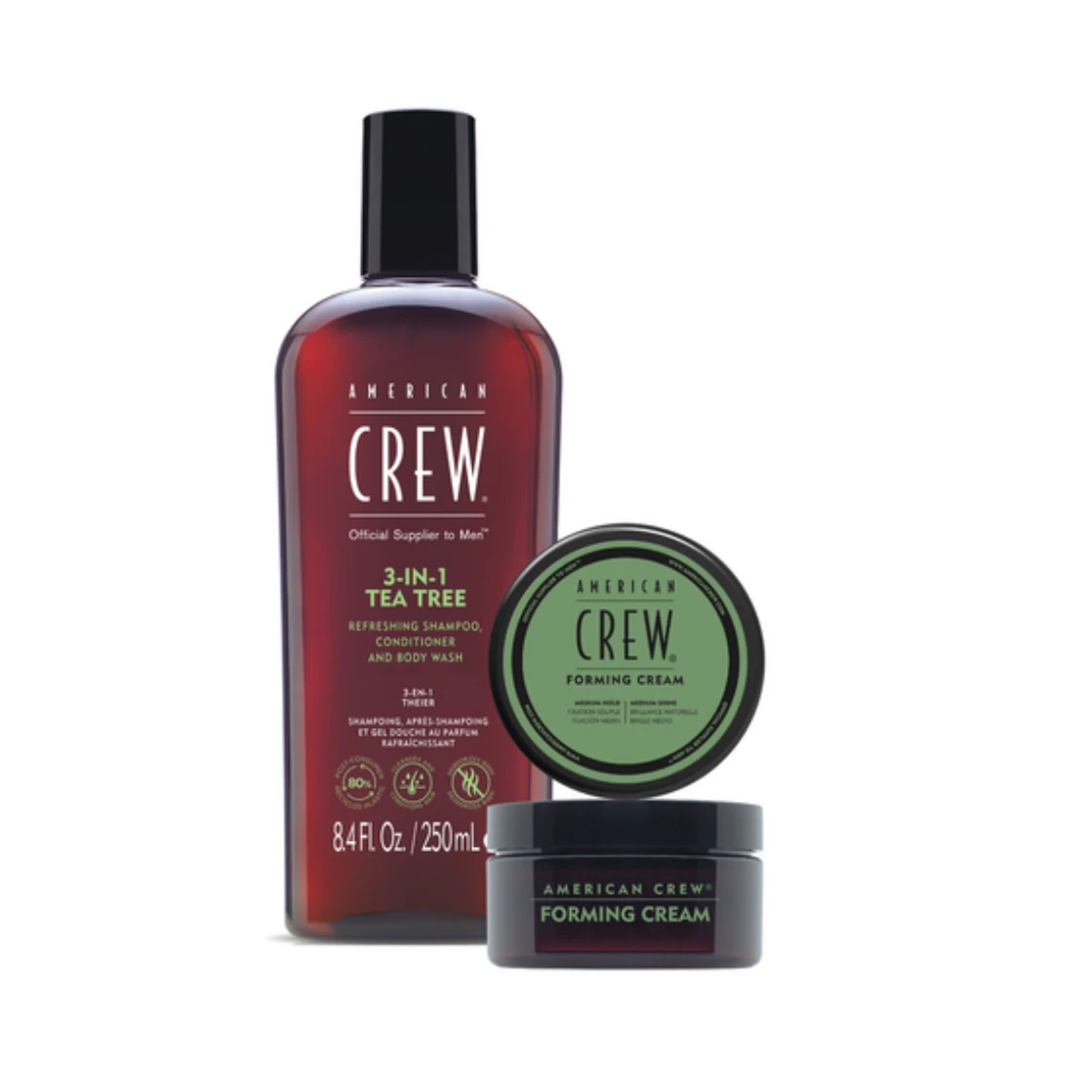 Coffret Routine Soins Coiffage Homme - Brillance moyenne 250ml + 50g