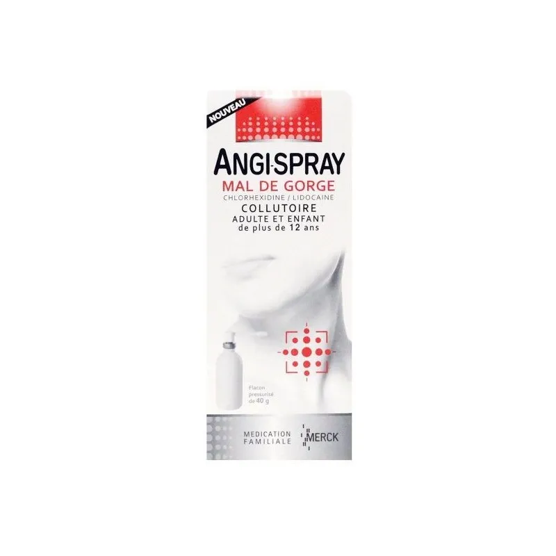 Angispray collutoire maux de gorge 40 g | Nom de la Pharmacie en...