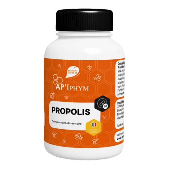 Ap'Iphym Propolis 60 gélules - MyHappyPara