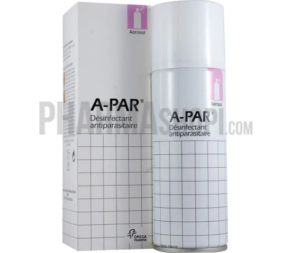 A-Par désinfectant antiparasitaire - spray de 200 ml