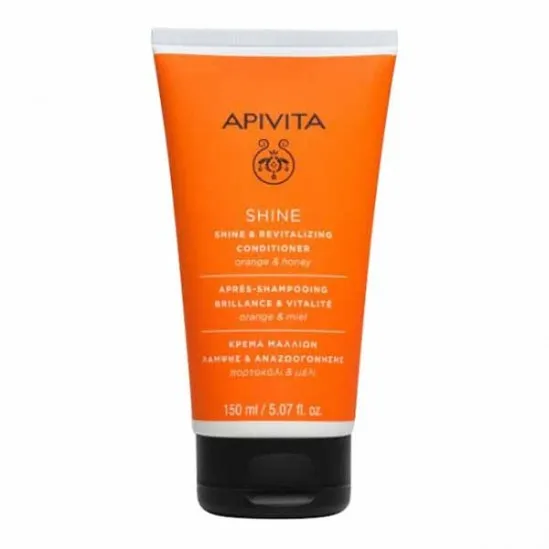 Apivita Shine après-shampoing brillance & vitalité 150ml - MyHappyPara