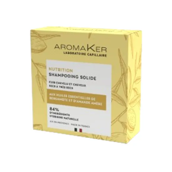 Aromaker Nutrition shampooing solide 55gr - MyHappyPara