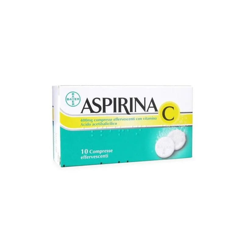 Aspirine C 400mg + 240mg Acide Acétylsalicylique 10 Comprimés Effervescents