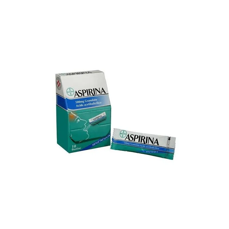 Aspirine Granulés 500 mg Acide acétylsalicylique 10 Sachets