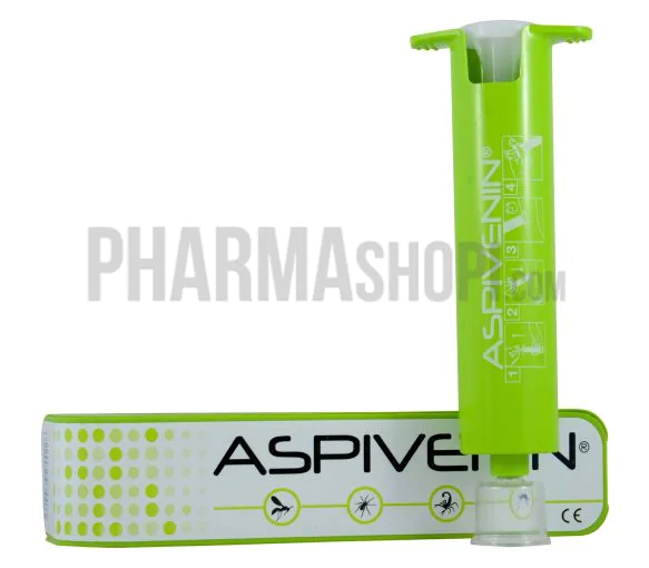 Aspivenin geste d'urgence anti-venin - kit d'une pompe