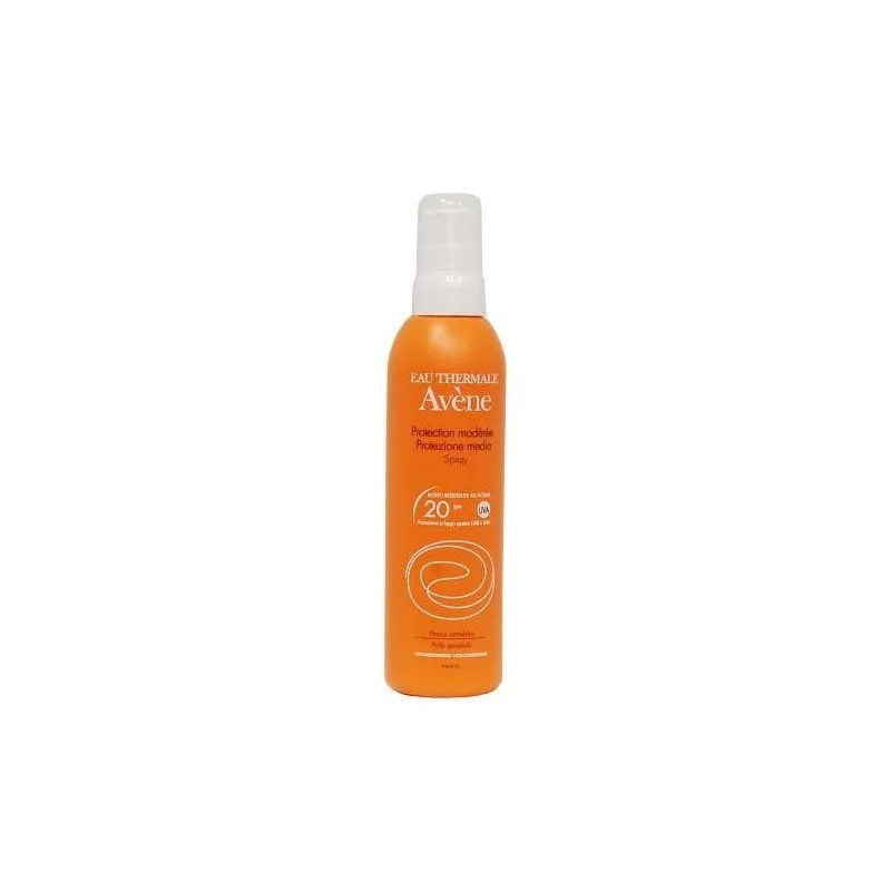 Avène Solare Spray Corps SPF 20 Protection Moyenne 200 ml