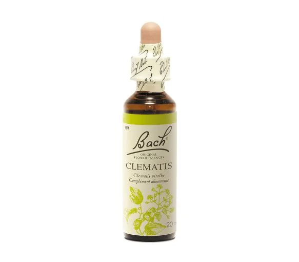 Fleur de Bach Clematis Clematis vitalba - flacon de 20 ml