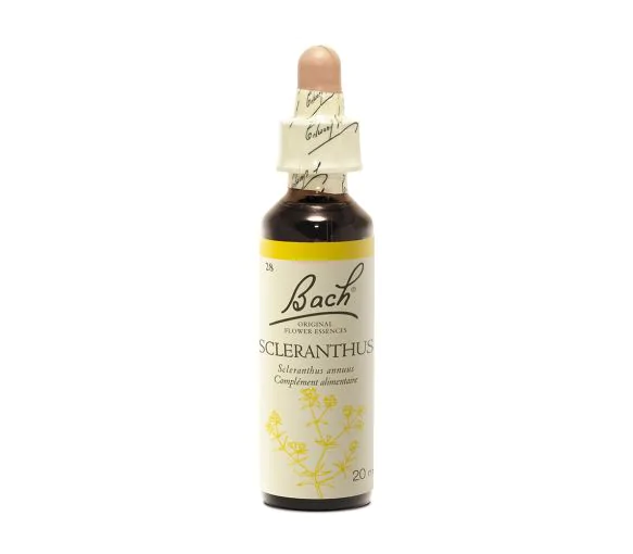 Fleur de Bach Scleranthus Scleranthus annuus - flacon de 20 ml