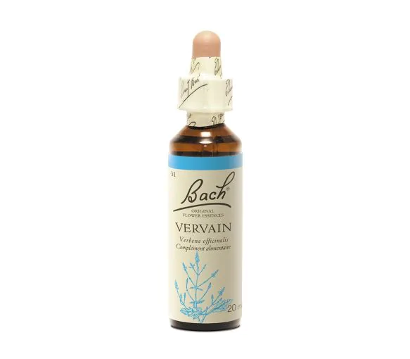 Fleur de Bach Vervain Verbena officinalis - flacon de 20 ml