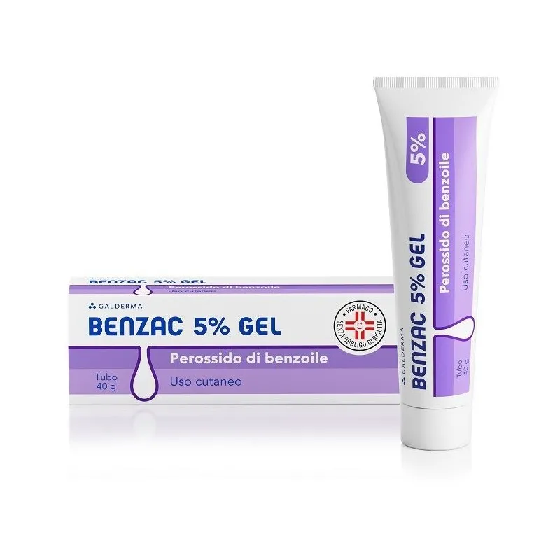 BENZAC 5% GEL TUBE 40 G