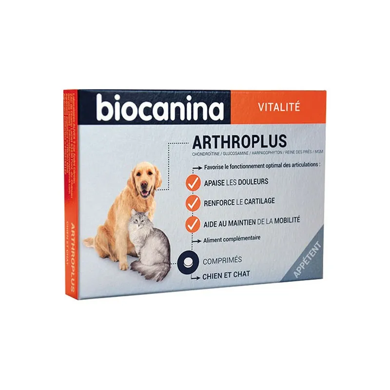 Biocanina arthroplus 40 comprimés