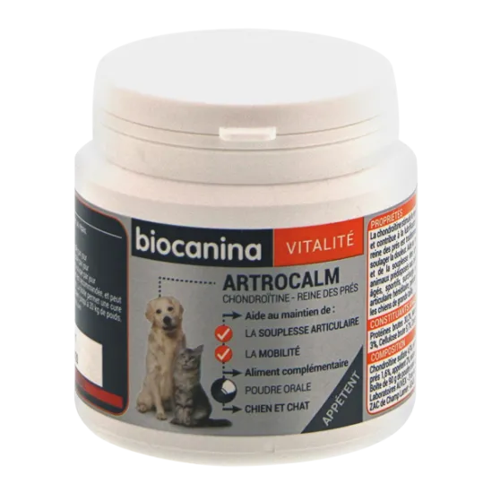 Biocanina vitalité artrocalm chien et chat 90g