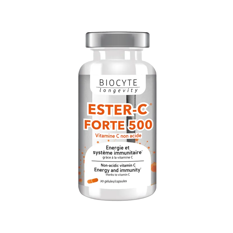 Labokapharma - Biocyte Ester-C Forte 500 - 30 gélules