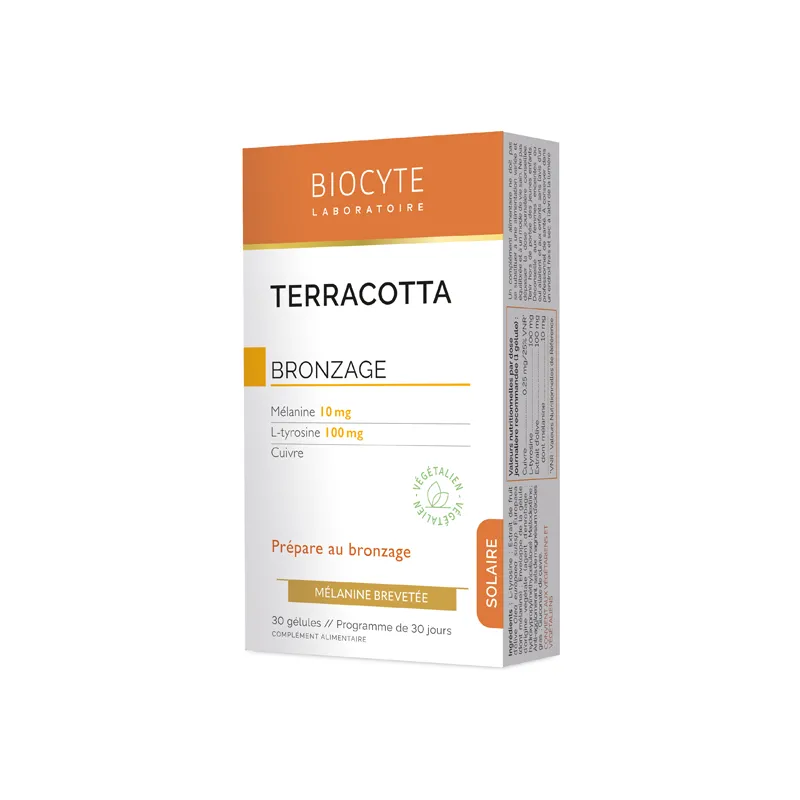 Labokapharma - Biocyte Terracotta Bronzage 30 comprimés