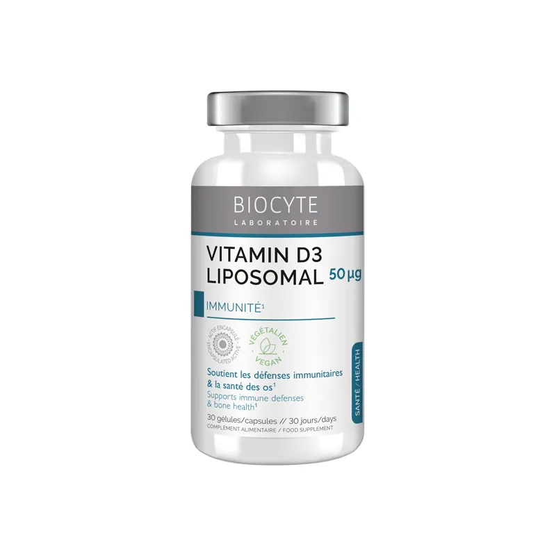Labokapharma - Biocyte Vitamine D3 Liposomal 30 gélules