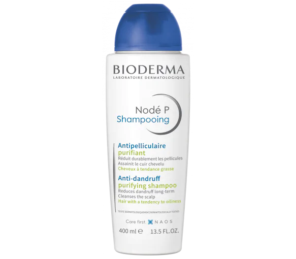 Nodé P shampooing antipelliculaire purifiant Bioderma - flacon de 400 ml