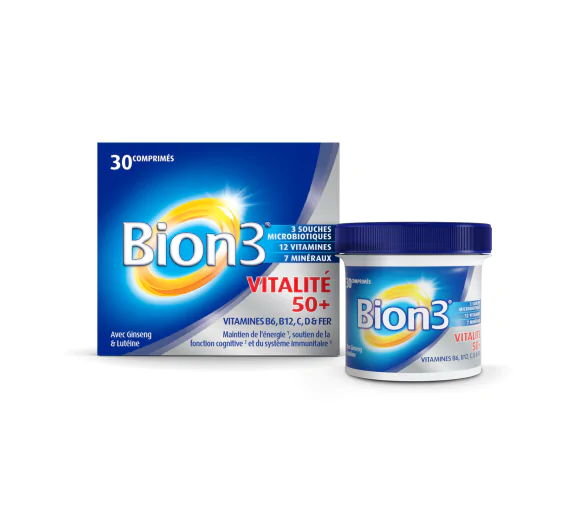 Bion 3 Vitalité 50+ - boîte de 30 comprimés