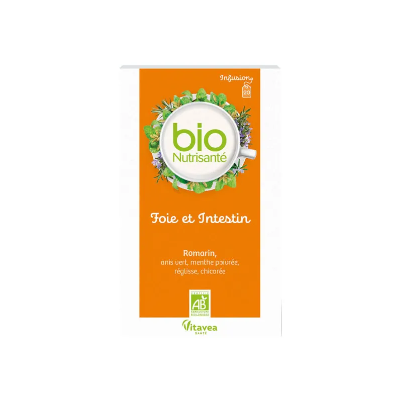 Labokapharma - BioNutrisanté Infusion foie et intestin 20 sachets