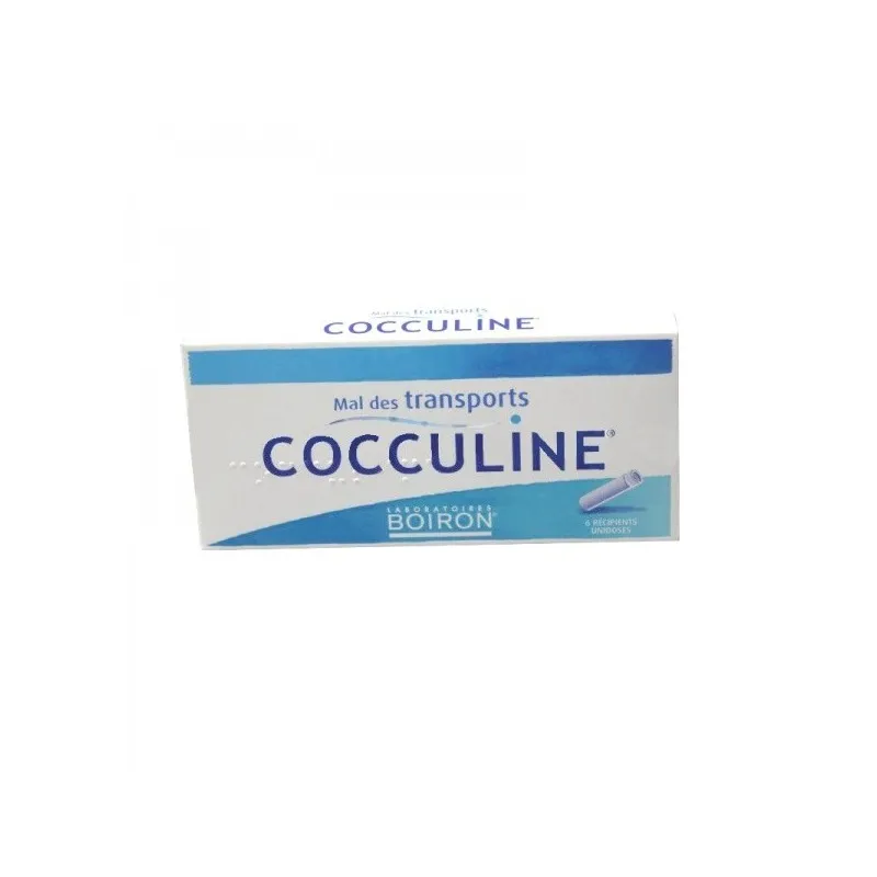 Boiron Cocculine 6 Récipients Unidoses | Nom de la Pharmacie en...