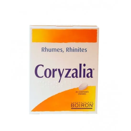 Boiron Coryzalia 40 Comprimés dispersibles