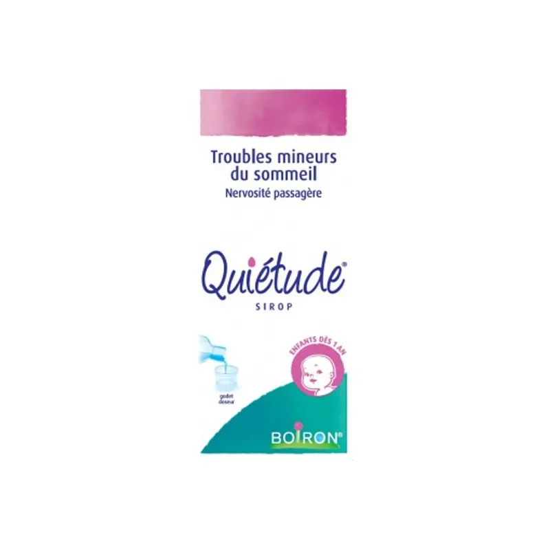 Boiron quiétude sirop troubles mineurs du sommeil enfants 200ml