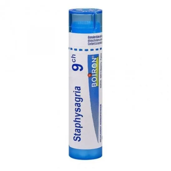 Boiron Staphysagria 9CH Tube 80 Granules