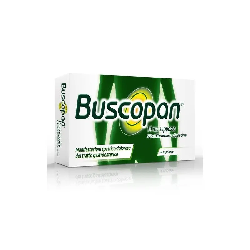 Buscopan 6 Suppositoires 10 mg