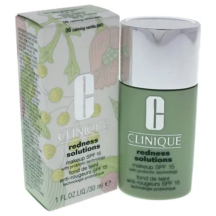 Clinique Redness Solutions Makeup Foundation with SPF 15 06 Calming Vanilla 30ml