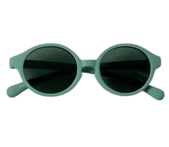 Lunettes de soleil bébé 0-2 ans vertes Mustela - une paire de lunettes
