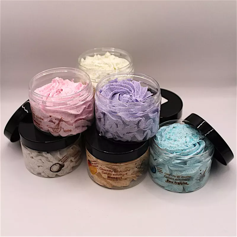Chantilly Exfoliante Bain & Douche 100g – Savonnerie des Bormes | Gommage Doux & Crémeux
