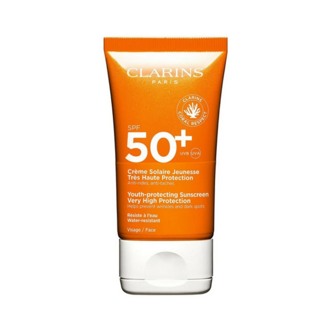 Crème Solaire Jeunesse Très Haute Protection Visage SPF50+ 50 ml