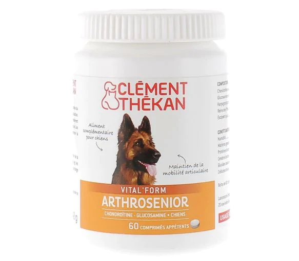 Arthrosenior Chien Clément-thékan - 60 comprimés