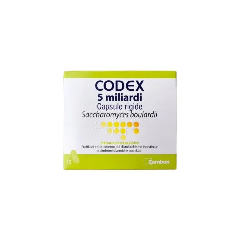 Codex 12 Gélules 5 milliards 250 mg