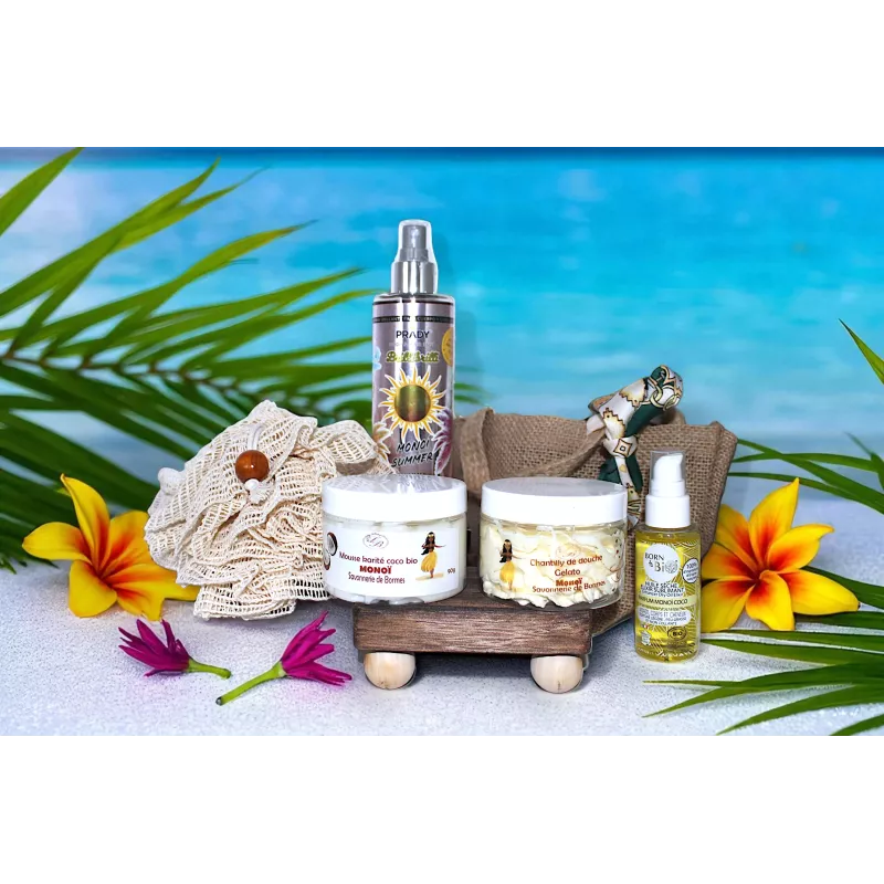 COFFRET ETE INDIEN - Monoï - Prolonge le bronzage
