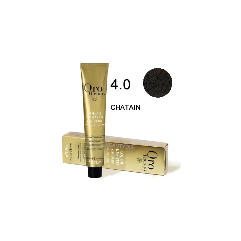 Acheter coloration Orotherapy 4.0 chatain