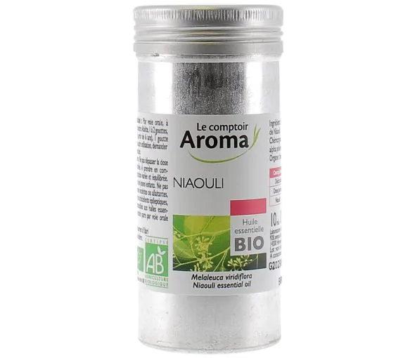 Huile essentielle de Niaouli Bio Le comptoir Aroma - flacon de 10 ml