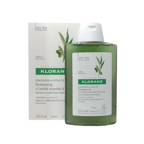 Shampooing à l'extrait essentiel d'olivier Klorane