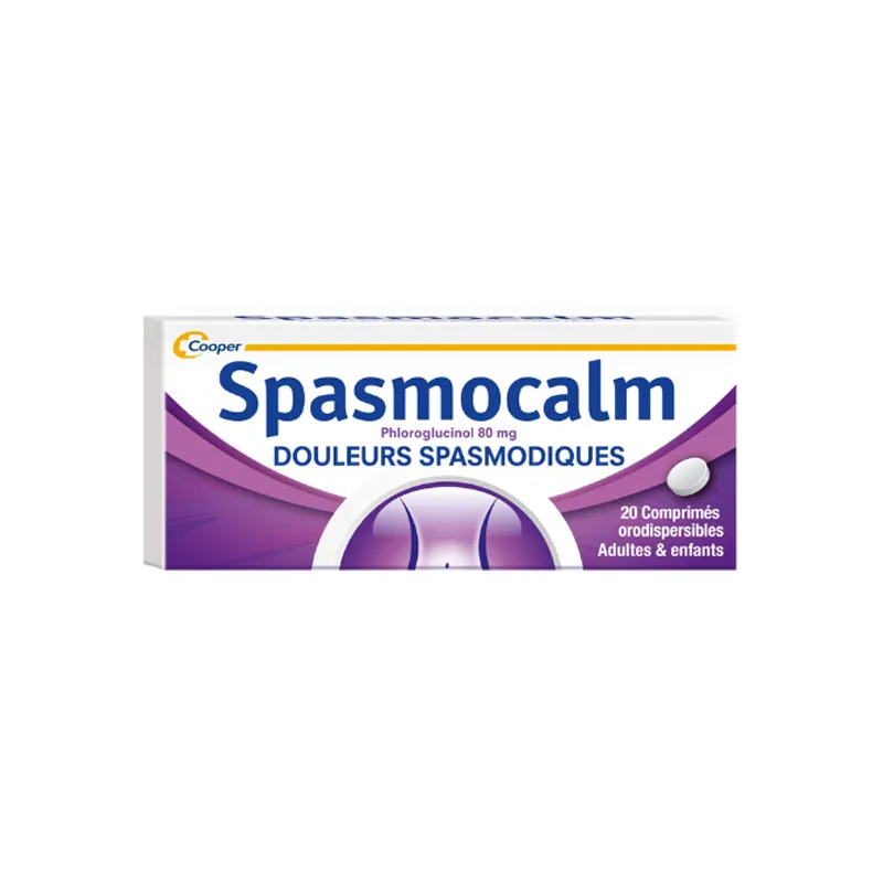 Cooper spasmocalm 80 mg 20 comprimés
