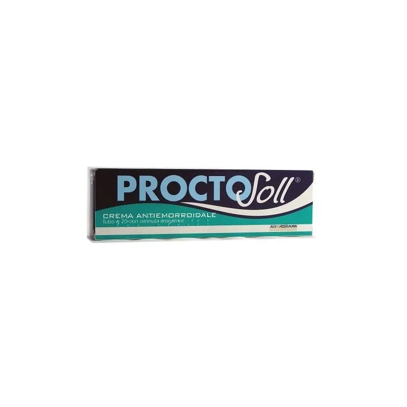 Crème rectale Proctosoll 20 gr