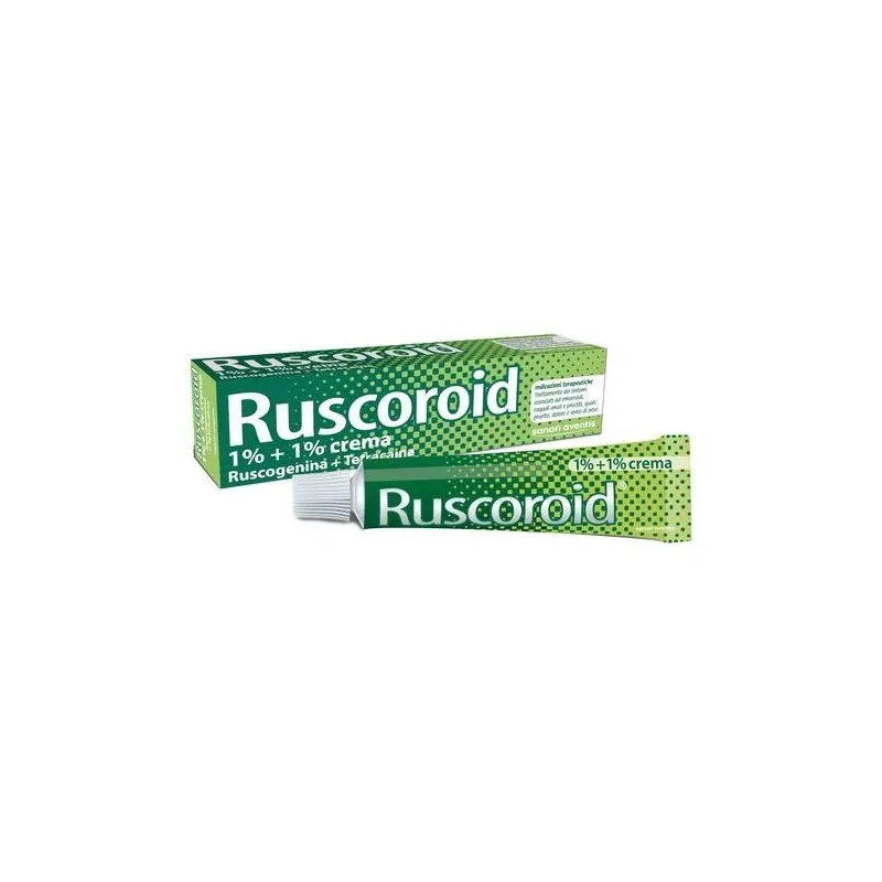Crème Rectale Ruscoroid 40 gr 1% + 1%