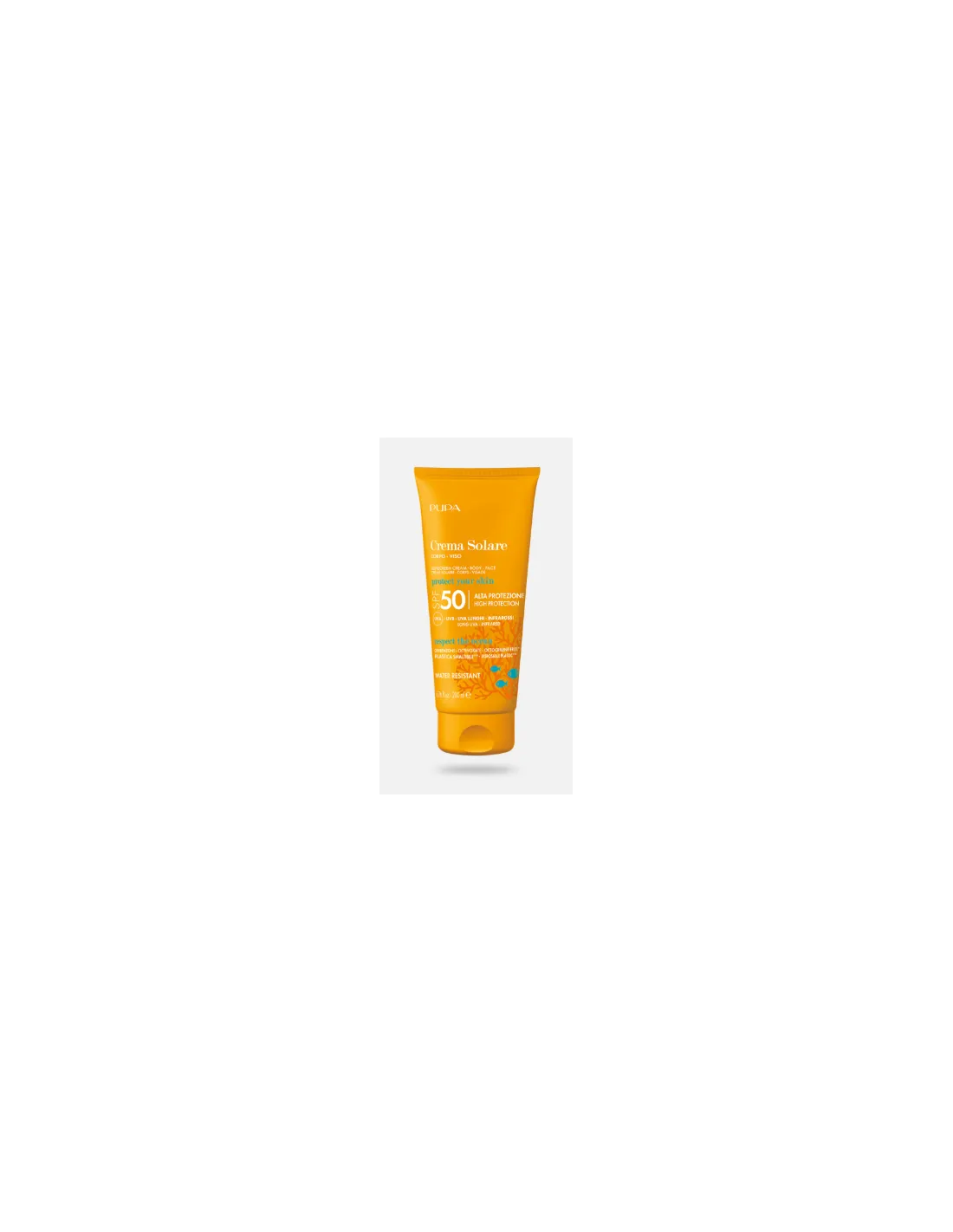 Crème Solaire Corps Visage SPF 50 (200 ml)