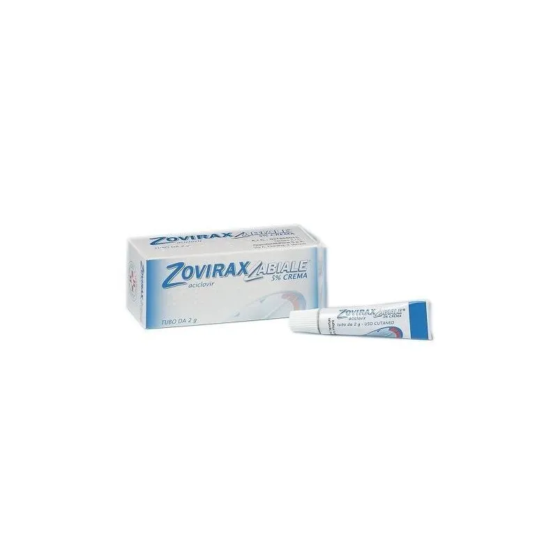Crème Zoviraxlabiale 2 grammes 5%